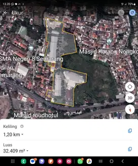 DIJUAL TANAH INDUSTRI SEMARANG-KENDAL JALAN STRAT PROTOKOL