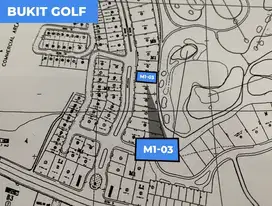 DIJUAL TANAH GOLF VIEW CITRALAND LOKASI DEKAT CLUBHOUSE AND GOLF