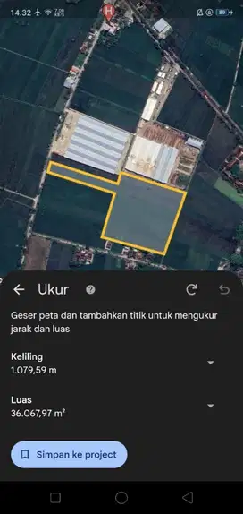 DIJUAL TANAH INDUSTRI CARUBAN MADIUN