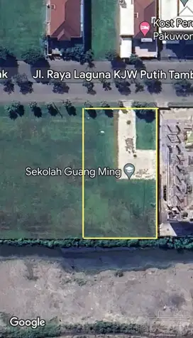 DIJUAL TANAH PAKUWON CITY DEKAT CITA HATI