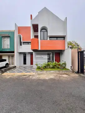 JUAL RUMAH BARU DALAM TOWNHOUSE DI PONDOK CABE DEKAT MRT LEBAK BULUS