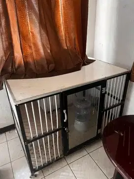 Kandang Kucing Aluminum 1 Pintu