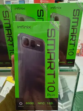 HP INFINIX SMART 10 PLUS 8+8/128GB GARANSI RESMI 100%