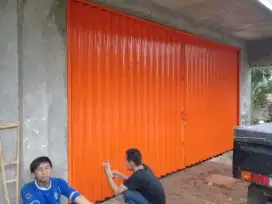 Rolling door baru folding gate besi