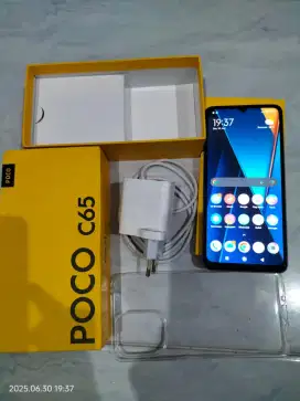 Poco C65 8/256gb normal lengkap