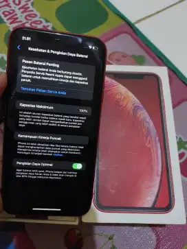 Iphone XR 128gb inter

Fullset

Hb :100%

Minus pemakaian