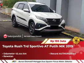 [ LOW KM ] Toyota Rush Trd Sportivo AT Putih NIK 2019/2020