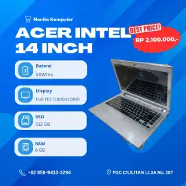 Laptop Acer 14inch SSD