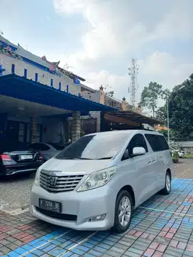 RARE BU TERMURAH Toyota Alphard Q 2010 Mulus 3.5 Modif