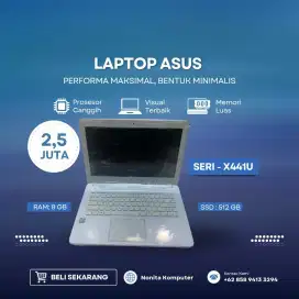Laptop Asus core i3 SSD