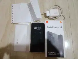 Redmi Note 14 4G 8/128 Fullset Mulus Original