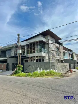 Rumah baru hoek di boulevard Galaxi Bumi Permai Araya tahap 2