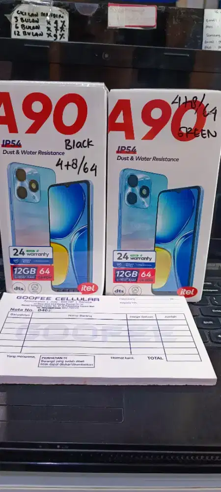 Itel A90 4/64 resmi