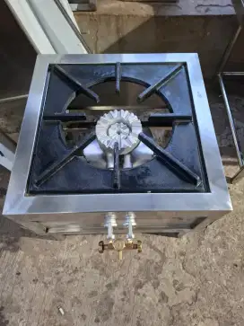 Kompor 1 tungku ukuran 50x50x60 low/higt castem