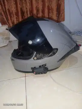 Helm NJS ZX-1 Double Visor Plus Intercom