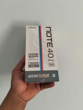 Infinix Note 40 Pro 5G 8/256 Baru