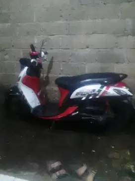 Jual Fino injeksi 2015 motor halus siap pake dah pokoknya super iritt