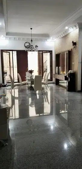 Kertajaya indah jual murah rumah mewah modern minimalis semi furnish