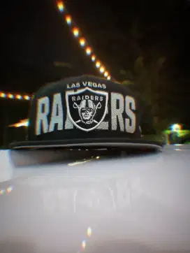 Topi Snapback New Era Las Vegas Raiders Big Script Logo