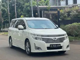 TERMURAH!! NISSAN ELGRAND 2.5 HWS PUTIH NIK 2013 KM 159rb