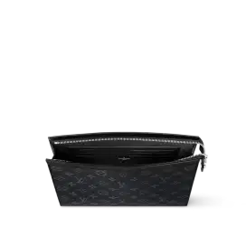 NEW TAS PRIA WANITA LOUIS VUITTON POCHETTE VOYAGE MM MONOGRAM ECLIPSE