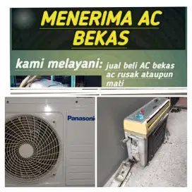 Terima ac bekas rusak