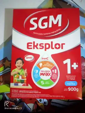 Susu SGM 1+ rasa vanilla 900gr