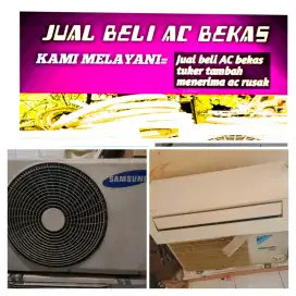 Terima ac bekas rusak