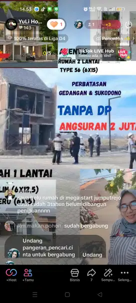 Rumah murah dekat Surabaya dimasangan Sukodono tanpa dp