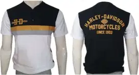 Tshirt krah harley davidson premium keren