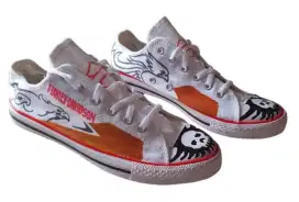 Sepatu harley davidson wing dan skull eagle