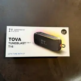 (BARU) Speaker Bluetooth IT Tova Tuneblast 2 in 1 T16