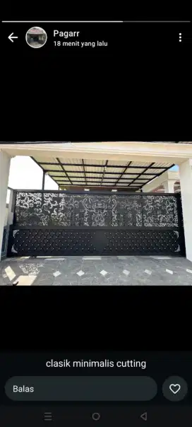 Tukang las pembuatan pagar kanopi tralis jendela