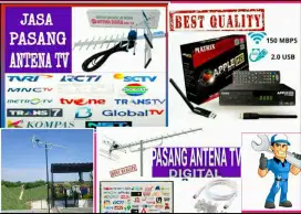 Tukang Ahli Pasang Sinyal Antena TV Led - Smart Dll