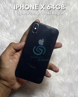 Iphone X 64gb Space Grey Nominus - Imei regist