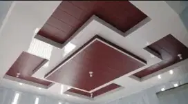 Jasa pasang plafon pvc/ gypsum