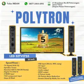 LED TV 32 INCH POLYTRON PLD-32TV1855 HD