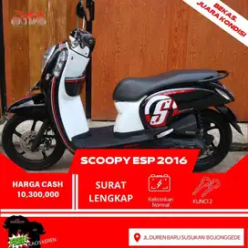 SCOOPY ESP 2016 PAJAK AKTIF NO KENDALA TERMURAH