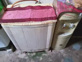 Borongan Murah Mesin Cuci dan Dispencer