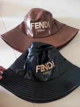 Topi bulat bordir like new