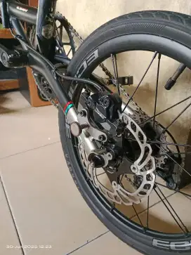 Sepeda lipat Element troy rusty 9speed