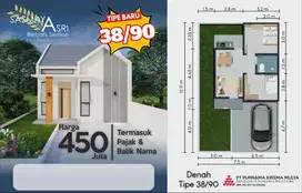 Jual Rumah di Bawah 500 juta di Sleman