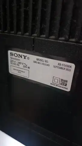 Tv sony 55 inch xr55x90k lcd rusak