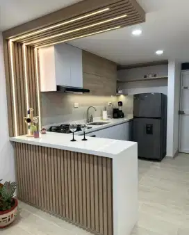 Kitchen set tempahan hpl