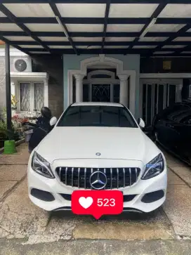 Mercedes Benz C200 AT 2015 Putih