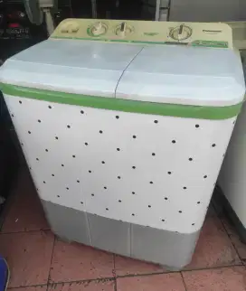 Mesin cuci 2 tabung panasonic kapasitas 8.5 kg siap pakai no minus