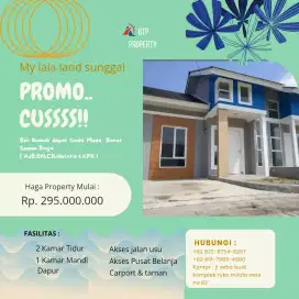 Perumahan mewah minimalis daerah Sunggal kanan