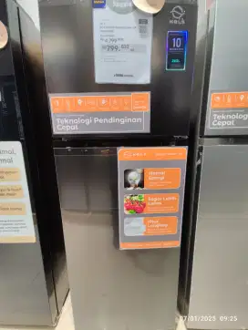 KULKAS KELS 2 PINTU 348LTR