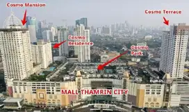 Apartment bagus di thamrin city COSMO TERRACE jakpus