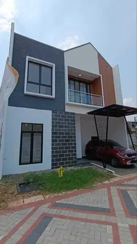 Rumah 2 Lantai Cibubur Strategis 5 Menit ke Stasiun LRT Promo DP 0